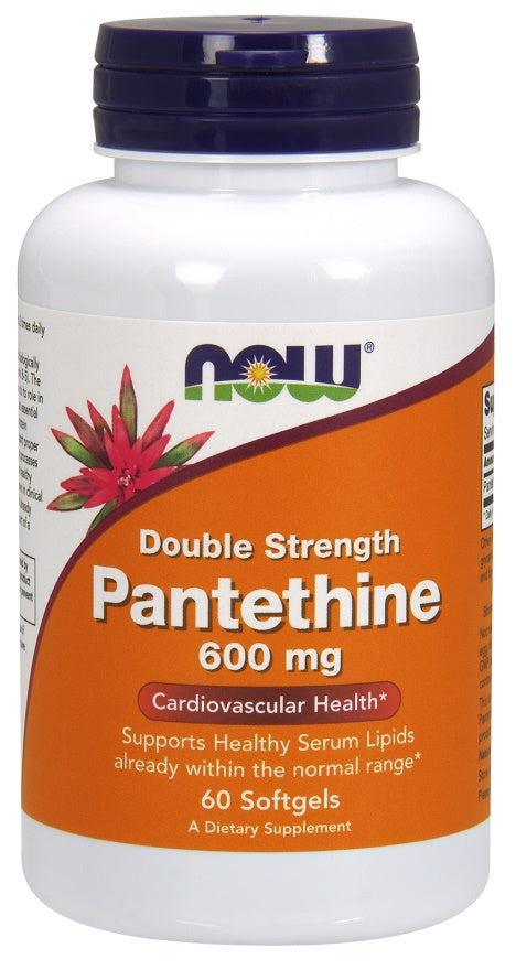 Pantethine - 600mg Double Strength - 60 softgels