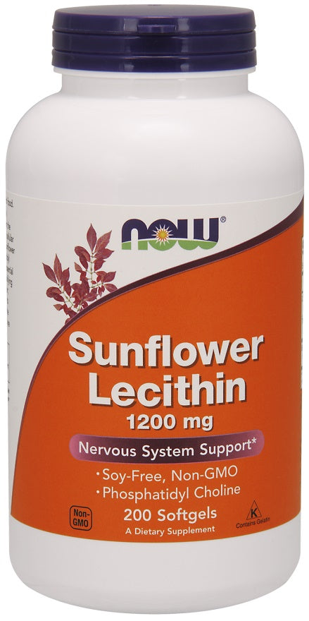 Sunflower Lecithin - 1200mg - 200 softgels
