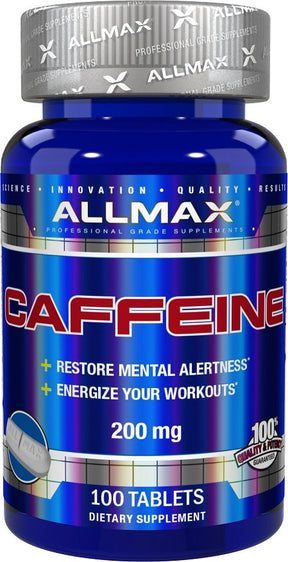 Caffeine, 200mg - 100 tablets 