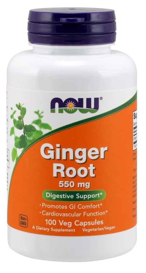 Ginger Root - 550mg - 100 vcaps