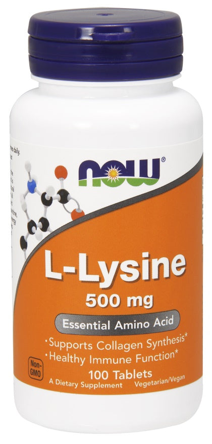 L-Lysine - 500mg - 100 tablets