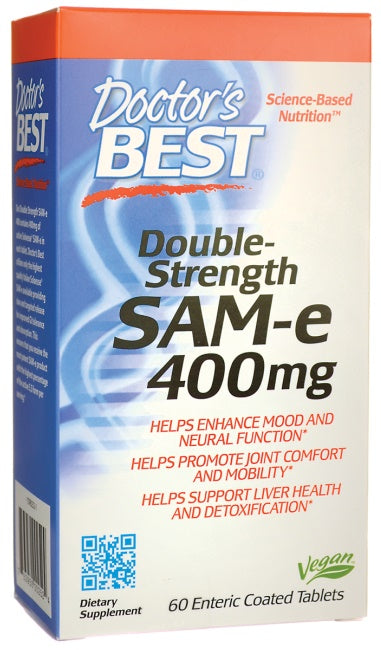 SAM-e - 400mg Double-Strength - 60 tablets
