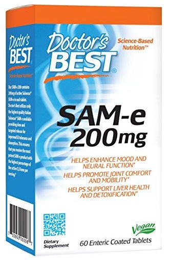 SAM-e - 200mg - 60 tablets