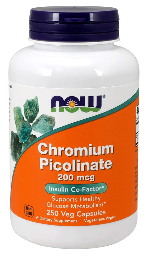 Chromium Picolinate - 200mcg - 250 vcaps