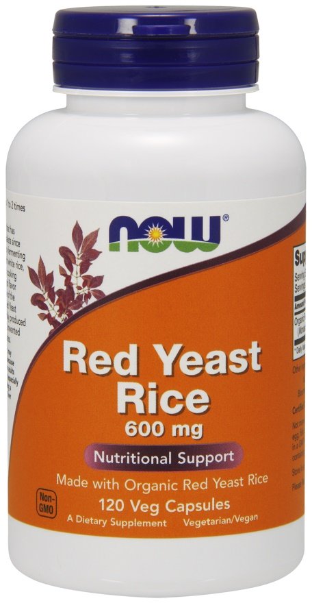Red Yeast Rice - 600mg - 120 vcaps