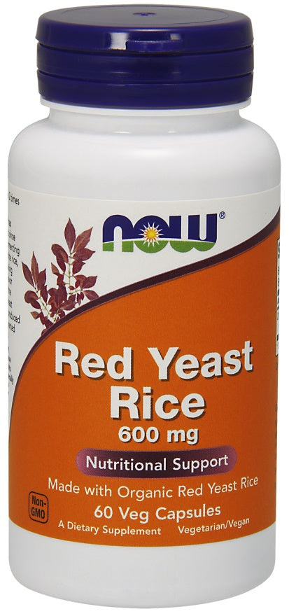 Red Yeast Rice - 600mg - 60 vcaps