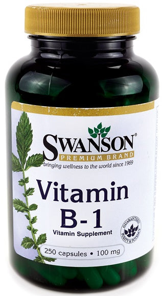 Vitamin B-1 (Thiamin) - 100mg - 250 caps
