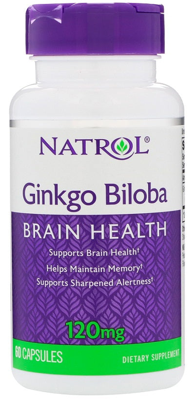 Ginkgo Biloba - 120mg - 60 caps