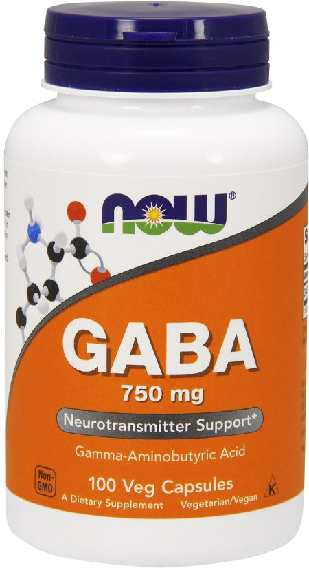 GABA - 750mg - 100 vcaps