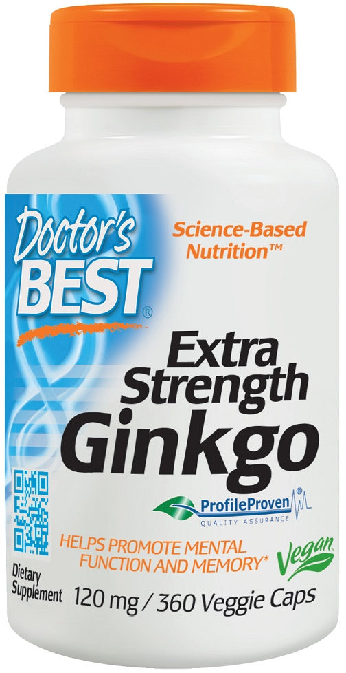 Extra Strength Ginkgo - 120mg - 360 vcaps