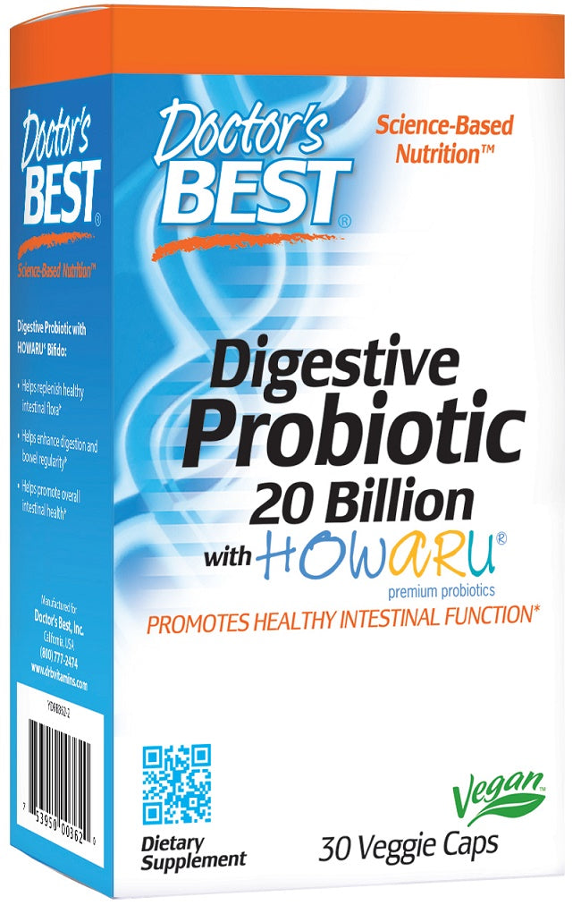 Digestive Probiotic - 20 Billion CFU - 30 vcaps