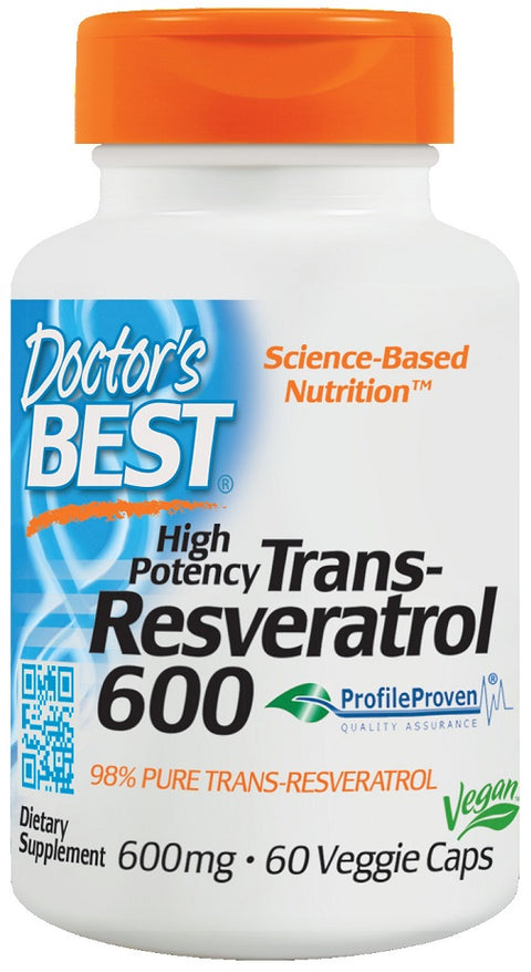 Trans-Resveratrol 600 - 600mg - 60 vcaps