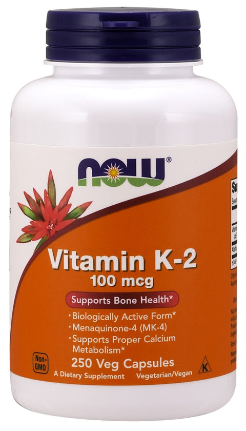 Vitamin K-2 - 100mcg - 250 vcaps