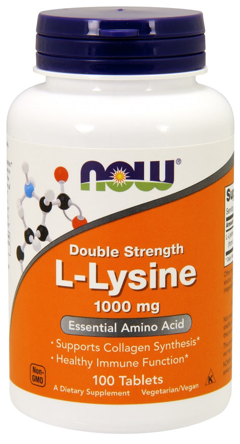 L-Lysine - 1000mg - 100 tabs