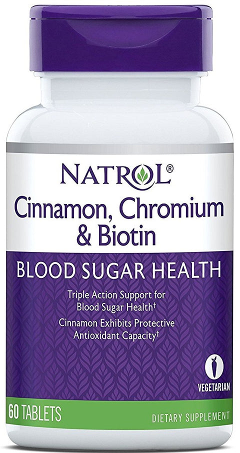 Cinnamon - Chromium & Biotin - 60 tabs