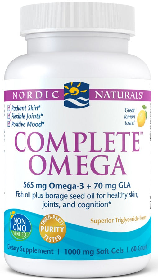 Complete Omega - 565mg Lemon - 60 softgels