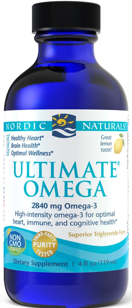 Ultimate Omega - 2840mg Lemon - 119 ml.