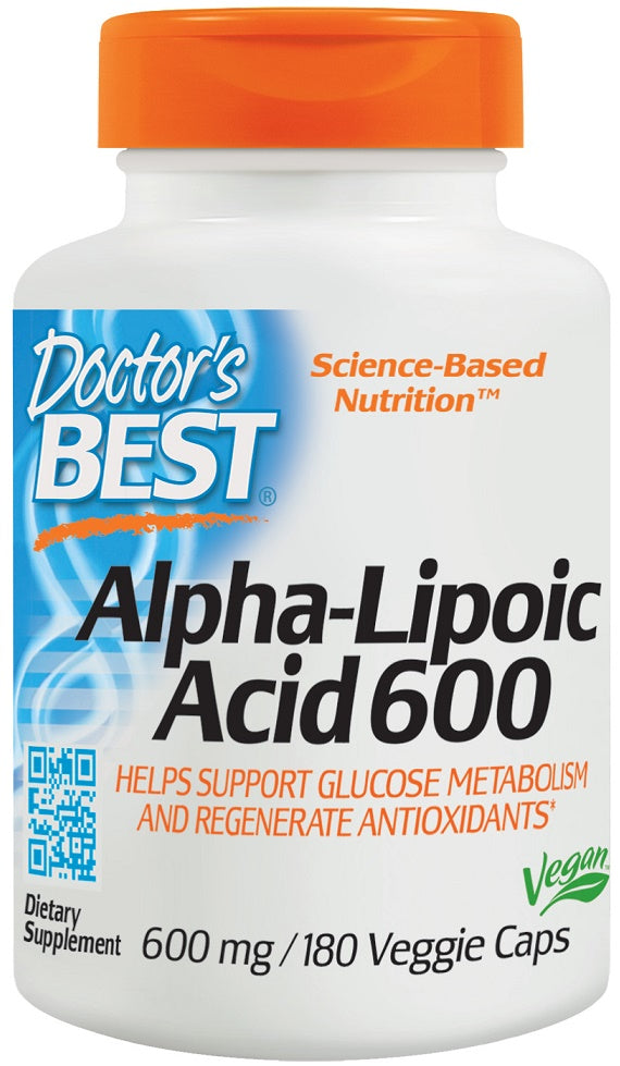 Alpha-Lipoic Acid, 600mg - 180 vcaps 