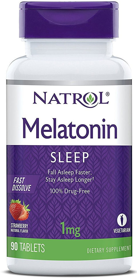 Melatonin Fast Dissolve - 1mg - 90 tabs