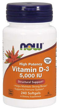 5000 IU - 240 softgels