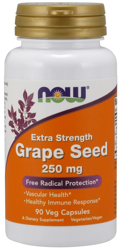 Grape Seed - 250mg Extra Strength - 90 vcaps