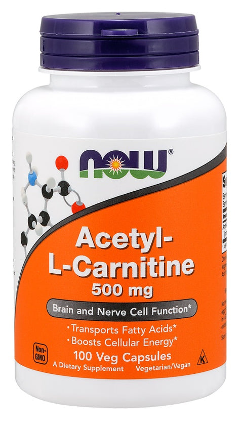 Acetyl-L-Carnitine - 500mg - 100 vcaps
