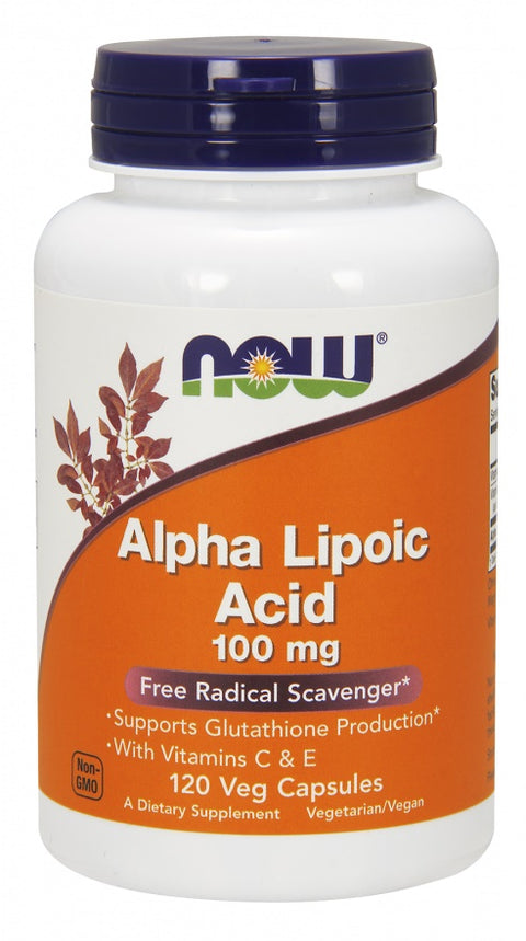 Alpha Lipoic Acid with Vitamins C & E - 100mg - 120 vcaps