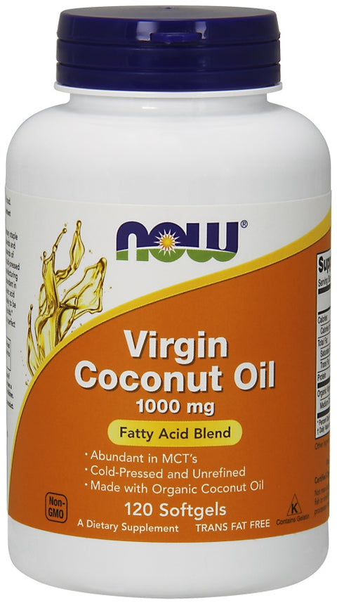 Virgin Coconut Oil - 1000mg - 120 softgels