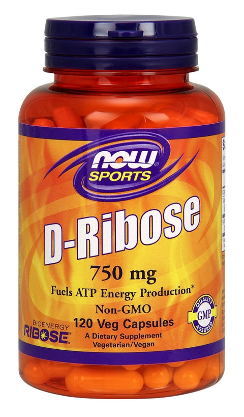 D-Ribose - 750mg - 120 vcaps