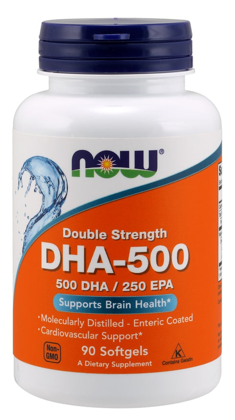 DHA-500 - 500 DHA / 250 EPA - 90 softgels