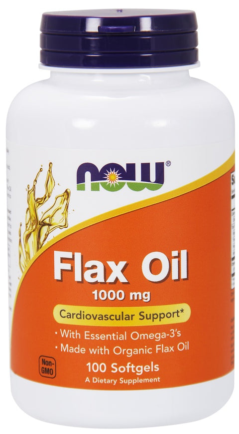 Flax Oil - 1000mg - 100 softgels