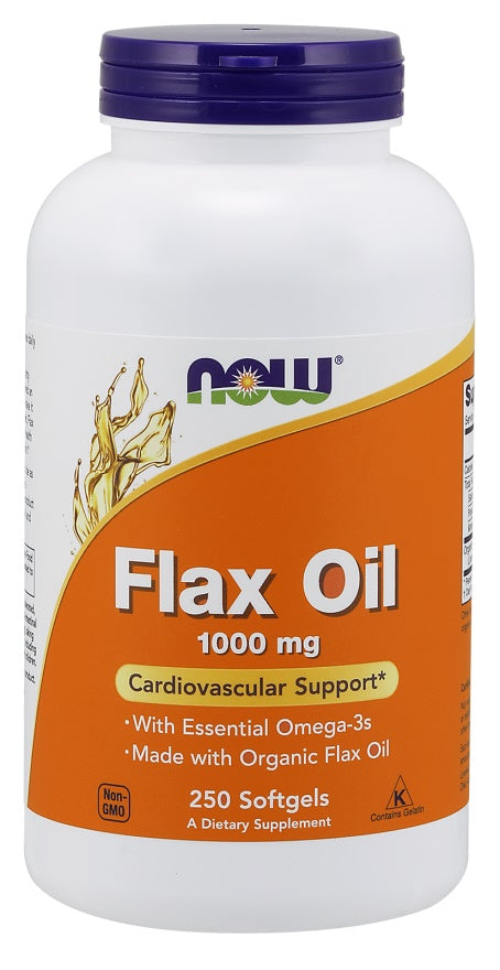 Flax Oil - 1000mg - 250 softgels