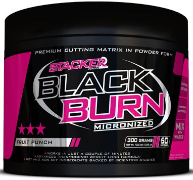 Black Burn Micronized - Fruit Punch - 300g
