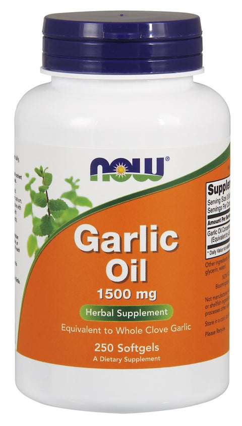 Garlic Oil - 1500mg - 250 softgels