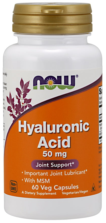 Hyaluronic Acid with MSM - 50mg - 60 vcaps