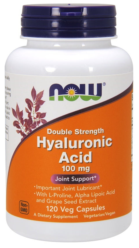 Hyaluronic Acid - 100mg Double Strength - 120 vcaps