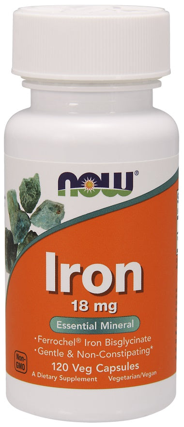 Iron - 18mg - 120 vcaps