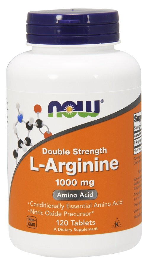 L-Arginine - 1000mg - 120 tablets