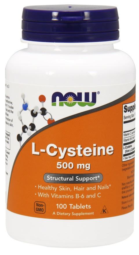 L-Cysteine - 500mg - 100 tablets