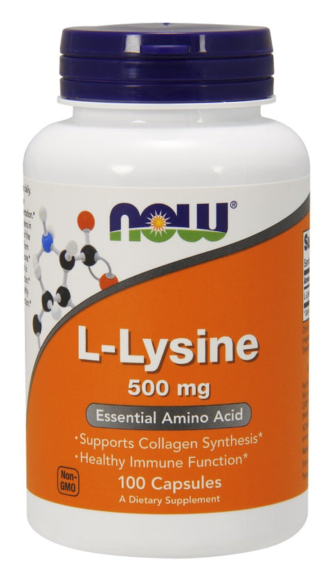 L-Lysine - 500mg - 100 vcaps