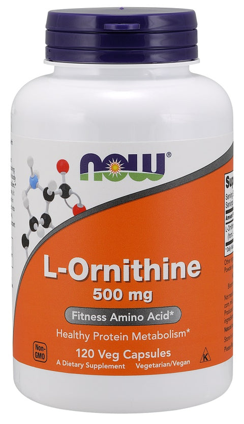 L-Ornithine - 500mg - 120 vcaps