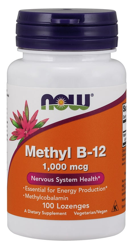 Methyl B-12 - 1000mcg - 100 lozenges