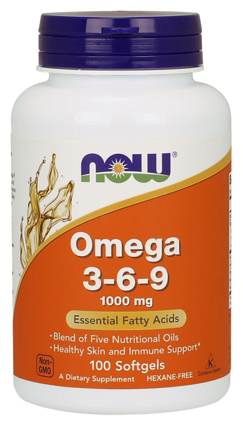 Omega 3-6-9 - 1000mg - 100 softgels
