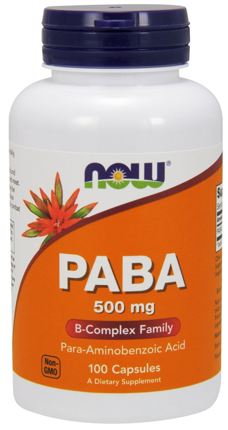 PABA - 500mg - 100 caps