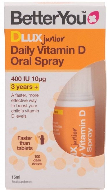 BetterYou DLux Junior Daily Vitamin D Oral Spray