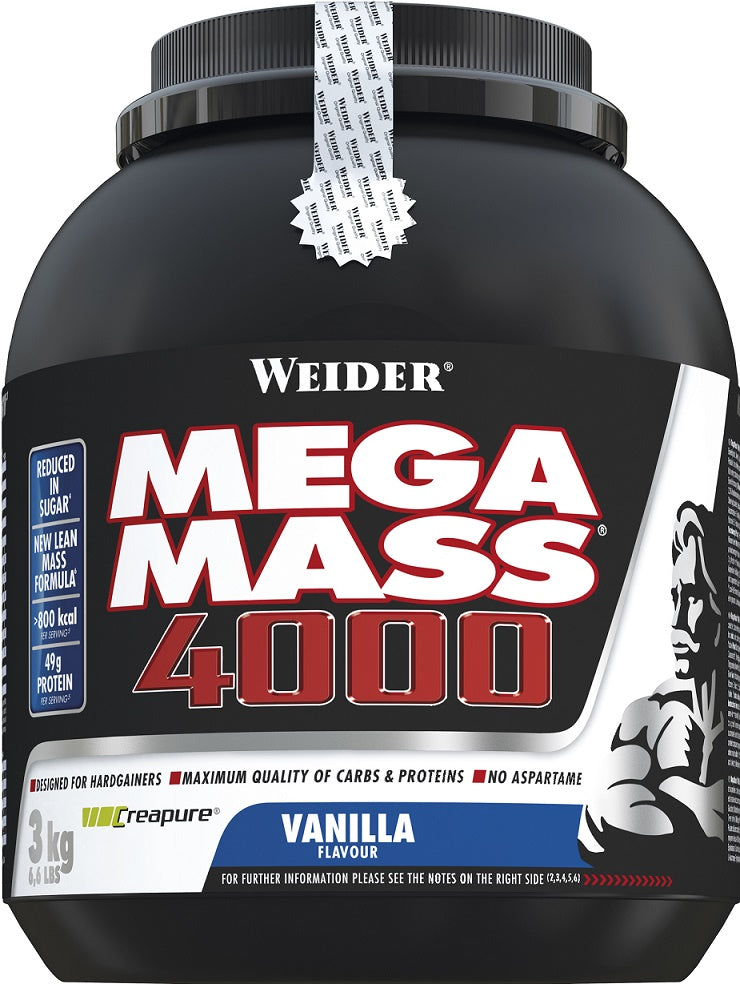 Mega Mass 4000 - Strawberry - 3000g
