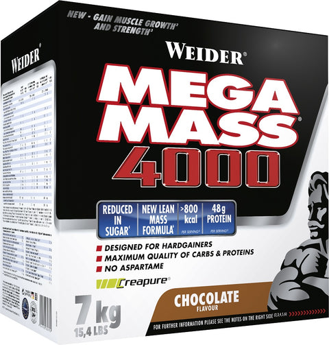 Mega Mass 4000 - Strawberry - 7000g