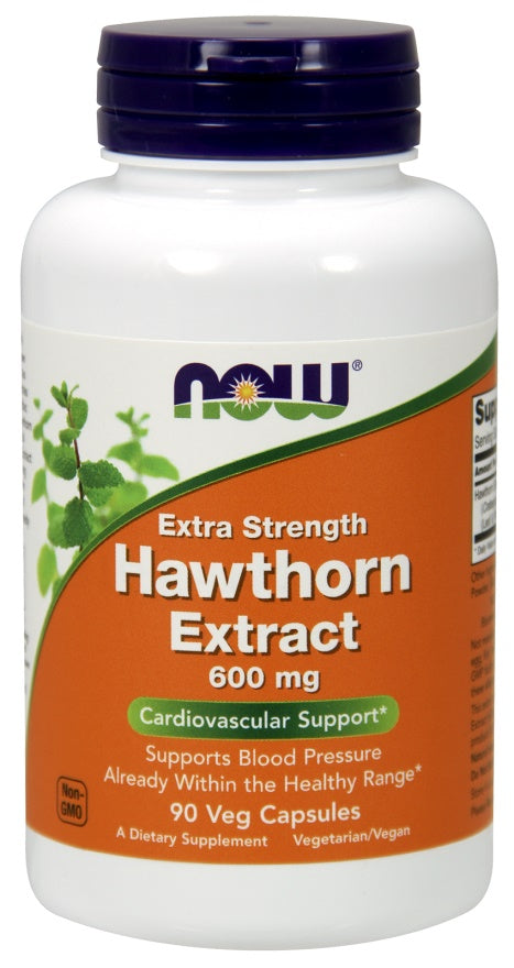 Hawthorn Extract - 600mg Extra Strength - 90 vcaps
