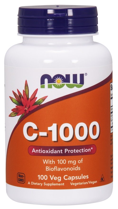 NOW Foods Vitamin C-1000 with 100mg Bioflavonoids