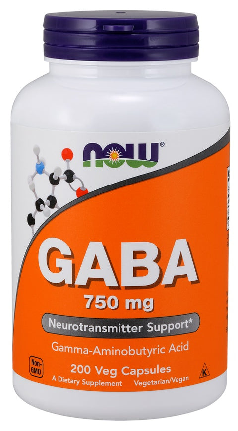 GABA - 750mg - 200 vcaps